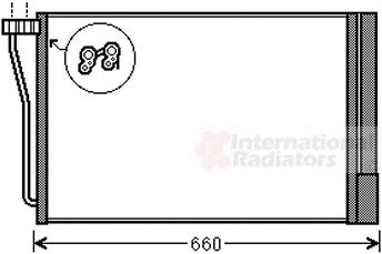 VAN WEZEL 06005490 -  Конденсатор, кондиционер